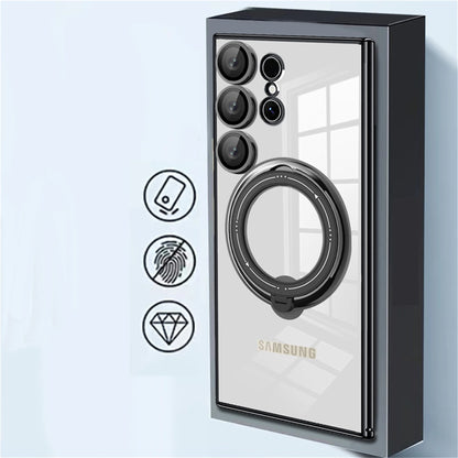 TPU Back Cover Cell Phone Case with Camera Lens Protector for Samsung Galaxy S24 Ultra