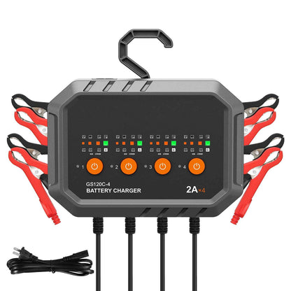 VEVOR 8-Amp Smart Battery Charger & Maintainer