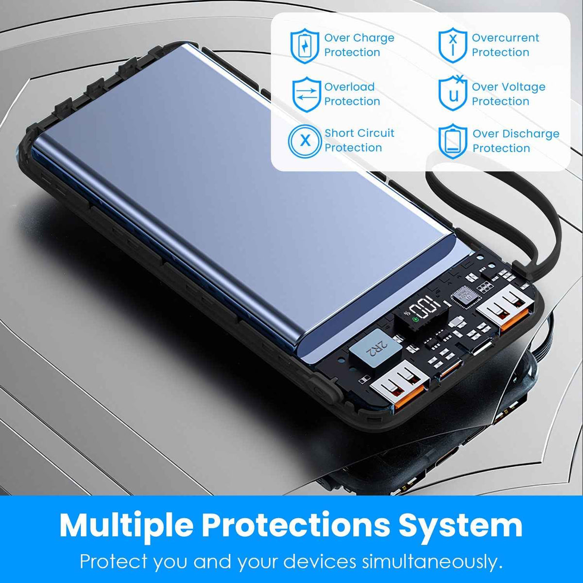 PD22W 20000mAh Fast Charging Power Bank