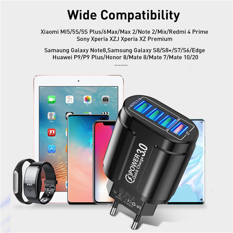 USB Charger Fast Charge 48W - Smallenterprised 